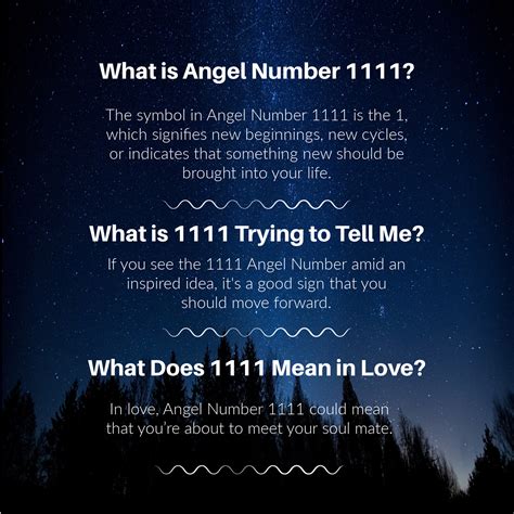 1111 Angel Number: Everything You Need To Know .